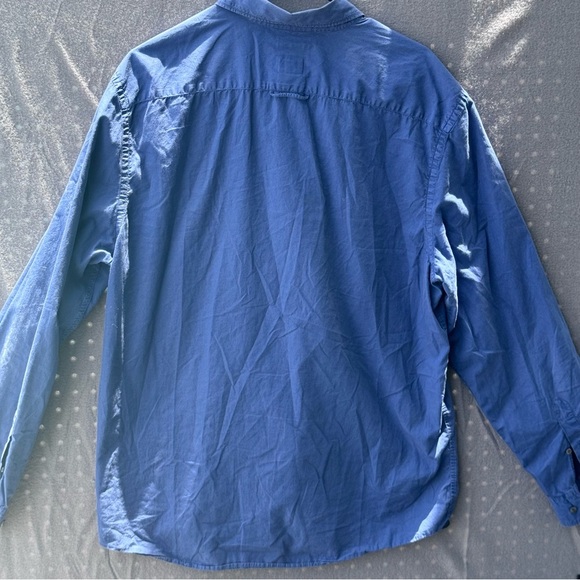 Lacoste Men's Blue Casual Shirt - Picture 4 of 4